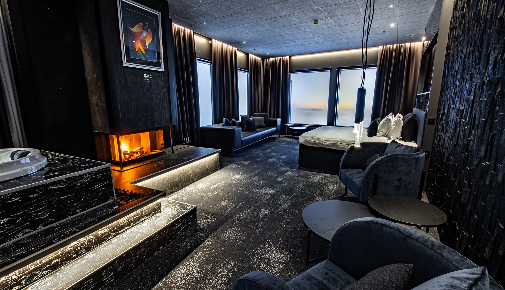 Suite mit Aussicht im Hotel Iso-Syöte