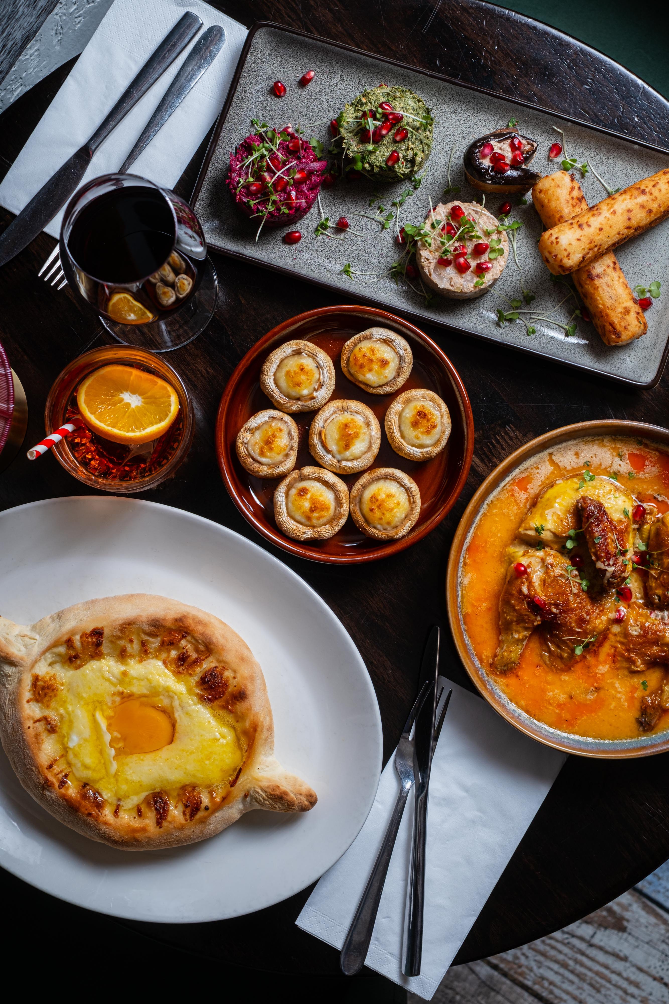 Violet's Georgian Restaurant in London